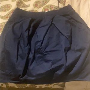 Blue skirt